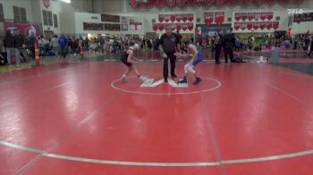 85 lbs Champ. Round 1 - Noah Jeske, Waseca vs Charlie Novak, New Prague Wrestling