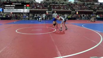 102 lbs Champ. Round 1 - Evyn Potter, East Helena Outlaws vs Embrie Reece, Summit Wrestling Club