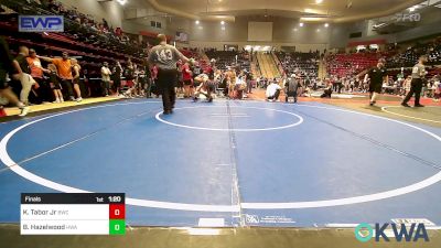 Final - Kelly Wayne Tabor Jr, Berryhill Wrestling Club vs Beau Hazelwood, HURRICANE WRESTLING ACADEMY