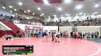 165 lbs Cons. Round 3 - Mason Lancaster-Lynch, Southport Wrestling Club vs Mason Govert, Henryville