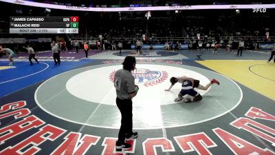 I-175 lbs Champ. Round 2 - Malachi Reid, Rocky Point vs James Capasso, Ballston Spa