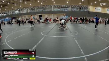 88 lbs Round 2 - James Tredway, New Kent vs Dylan Collier, Margolis Trained
