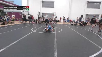 84 lbs Round 5 (6 Team) - Jonathan Aufiero, GPS Blue vs Antonio Dacosta, Cordoba Trained