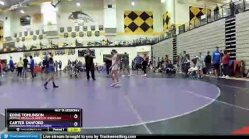 77 lbs Semifinal - Eddie Tomlinson, Central Indiana Academy Of Wrestling vs Carter Sanford, Contenders Wrestling Academy