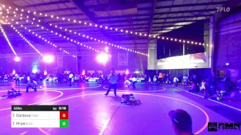 50 lbs Consi Of 16 #2 - Ted Cordova, Chaos Wrestling vs Theo Price, Black Fox Wrestling Academy