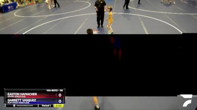 56 lbs Round 3 - Easton Hamacher, Grynd Wrestling vs Garrett Vasquez, Rum River Wrestling