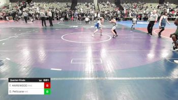 105-M lbs Quarterfinal - Tyler HAREWOOD, Pinelands Wrestling Club vs David Pellicane, Immortals Wrestling Club