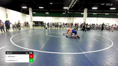 150 lbs Round Of 128 - Logan Milsaps, TX vs John Jurkovic, MD