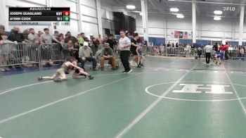 52 lbs 5th Place - Joseph Guagliano, Newtown vs Ayden Cook, TH Club