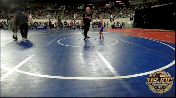 64 lbs Round Of 16 - Bodie Cox, Smith Wrestling Academy vs Tye Thompson, D3 Wrestling Cluib