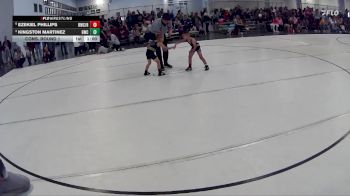 10 lbs Cons. Round 1 - Ezekiel Phillips, Rocket Wrestling Club / RWC vs Kingston Martinez, Gering Wrestling Club
