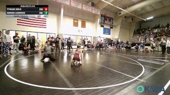 74 lbs Semifinal - Tynlee Delk, Sperry Wrestling Club vs Kenzie Lemings, Eufaula Ironheads Wrestling Club