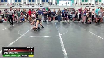 96-100 lbs Quarterfinal - Easton Balma, Riverdale vs Case Gustafson, Unattached