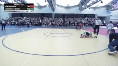 87-J lbs Round Of 32 - James Sutter, Shore Thing WC vs John Rocco Garis, Pursuit Wrestling Academy