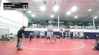 128 lbs Rr Rnd 2 - Trey Salvaggio, Team Nauman Wrestling Club Funky - HSCB vs Jake Bond, Team 302 - HSCB