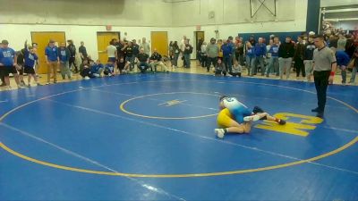 121 lbs Consy-2 - Landon Lynn, Connellsville vs Gus Stedeford, North Allegheny