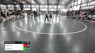 106 lbs Round 4 (8 Team) - Trevor Cowan, Juab vs Ike Beard, Hurricane