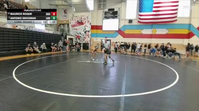 113 lbs Cons. Round 3 - Maurice Roque, Sheridan vs Antonio Grooman, Laramie