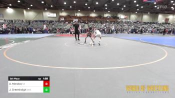 73 lbs 5th Place - Archie Mendez, Nevada Elite vs Jantz Greenhalgh, Carbon Wrestling Club