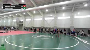 110 lbs Champ. Round 1 - Madison Nelson, Mountain Crest vs Kajsia Jones, Carbon