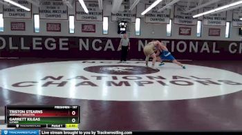 197 lbs Quarterfinal - Garrett Kilgas, Luther vs Triston Stearns, Nebraska Wesleyan