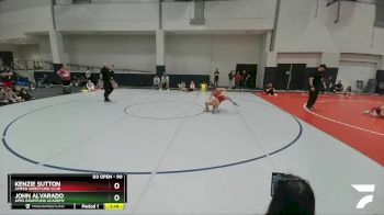 90 lbs 1st Place Match - Kenzie Sutton, Amped Wrestling Club vs John Alvarado, Apex Grappling Academy