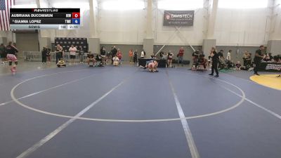 145 lbs Semis - Aubriana Ducommun, Betterman Elite Wrestling vs Gianna Lopez, Titan Mercury