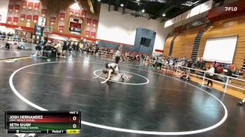 100 lbs Quarterfinal - Josh Hernandez, Cody Middle School vs Seth Shaw, Lincoln Middle School