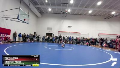 97 lbs Round 2 - Nehemiah Young, Natrona Colts Wrestling Club vs Tripp Russell, Eastside United