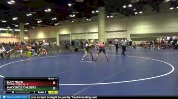 120 lbs Round 3 (10 Team) - Mackenzie Childers, Iowa Pin-A-Sarus vs Lucy Maris, Charlie`s Angels-FL