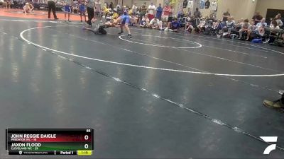 85 lbs Champ Round 1 (16 Team) - Jaxon Flood, Cleveland WC vs John Reggie Daigle, Predator WC