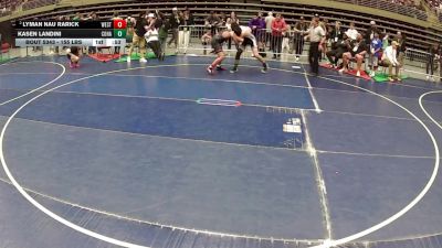 155 lbs 3rd Place Match - Lyman Nau Rarick, Westlake vs Kasen Landini, Colorado Hammers