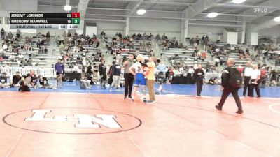 152 lbs Round Of 128 - Jeremy Lorimor, CO vs Gregory Maxwell, VA