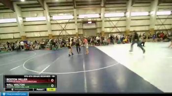 86 lbs Quarterfinal - Will Walton, Wasatch Wrestling Club vs Boston Miller, Mountain Ridge Youth Wrestling