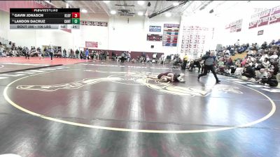 106 lbs Consolation - Gavin Jonasch, Killingly vs Landon DaCruz, Canton