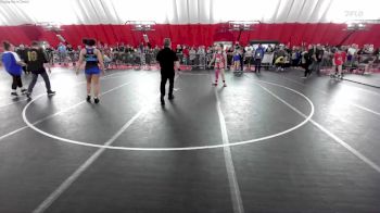 165 lbs Round 1 - Trinity Cothran, Stateline Stingers Wrestling Club vs Kylie Williams, Brown Deer Jr Falcons Wrestling Club