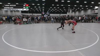 105 lbs Champ. Rd Of 32 - Cooper Luck, Burnett Trained Wrestling vs Henry Metzler, The Complete Wrestler