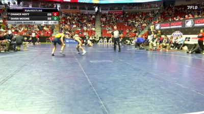 1A-150 lbs Cons. Round 4 - Taven Moore, Riverside, Oakland vs Chance Hoyt, Iowa Valley, Marengo