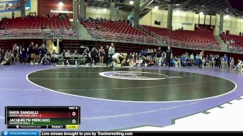 105 lbs Round 1 (8 Team) - Jacquelyn Mercado, Lexington Girls vs Maya Sangalli, Omaha Westside Girls