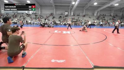 120 lbs Rr Rnd 1 - Tate Niceler, University Hawks Wrestling Club vs Corey Rivera, Yeti: Special Forces