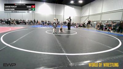 58 lbs Rr Rnd 1 - Loxus Farley, Texas Thunder vs Cavin Gabe, Leftovers 9U