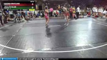 G-127 lbs Round 3 (4 Team) - Jesalyn Blair, Team WY vs Hayden Bratland, Team IA