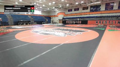 157 lbs Champ. Round 1 - Rhenzo Augusto, Elmhurst University vs Briar Ivey, Wisconsin-Eau Claire
