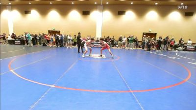 120 lbs Champ. Round 2 - Tristin Cruz, Pennsylvania vs Riley Alcantar, Florida