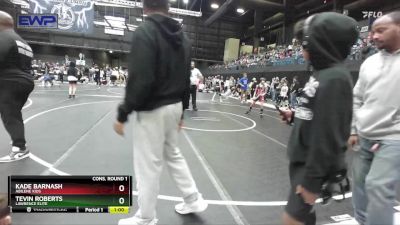 76 lbs Cons. Round 1 - Kade Barnash, Abilene Kids vs Tevin Roberts, LAWRENCE ELITE