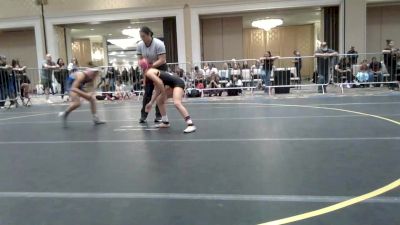 94 lbs Round Of 16 - Priseis Hancock, Chickens Wrestling vs Eliza Besmer, Dethrone WC
