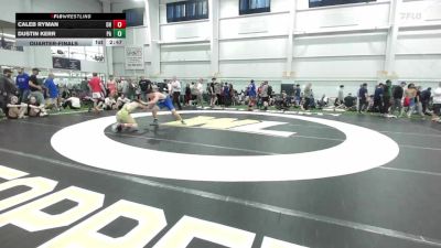 E-153 lbs Quarterfinal - Caleb Ryman, OH vs Dustin Kerr, PA