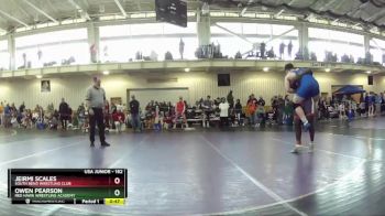 182 lbs Cons. Round 2 - Owen Pearson, Red Hawk Wrestling Academy vs Jeirmi Scales, South Bend Wrestling Club