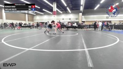 190 lbs Consi Of 8 #2 - Roman Nino, Texas vs Declan Kelts, NB Elite Wrestling Club