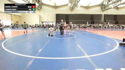 89 lbs Rr Rnd 5 - Daniel Corbin, Mat Assassins White vs Landon Bidic, Revival White ES